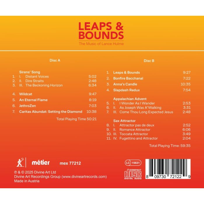Leaps & Bounds - The Music of Lance Hulme - slide-1