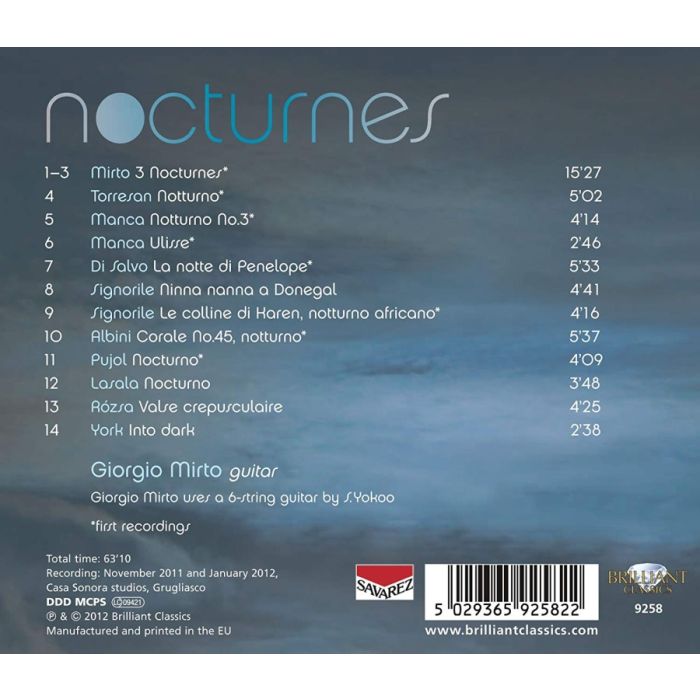 Nocturnes for guitar - slide-1