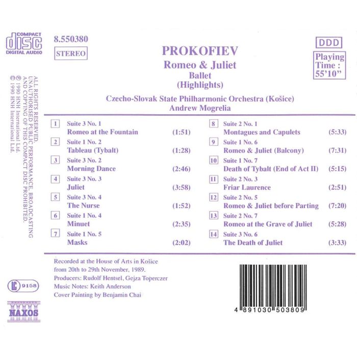 Prokofiev: Highlights from Romeo & Julie - slide-1