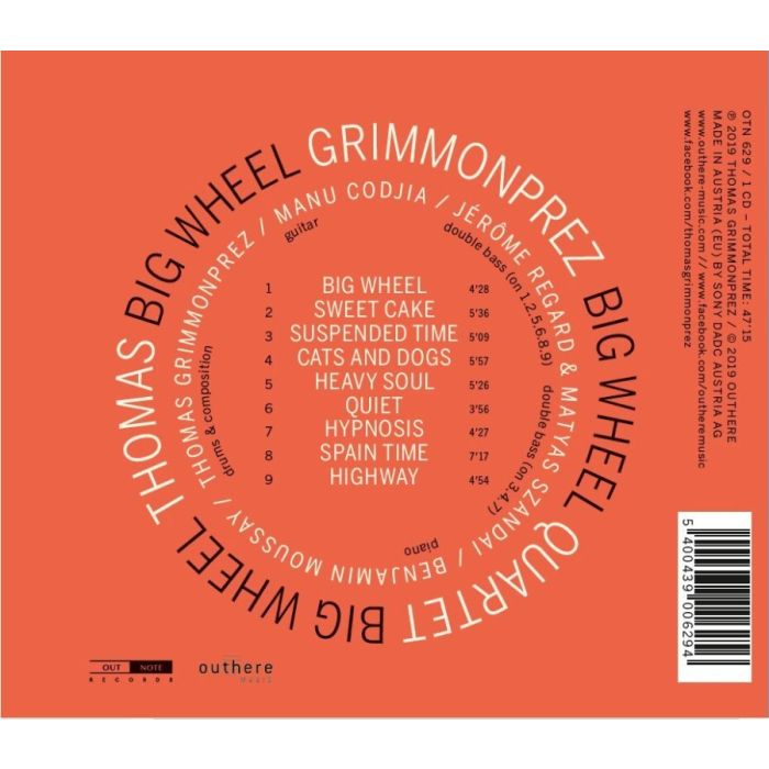 Thomas Grimmonprez Quartet: Big Wheel - slide-1