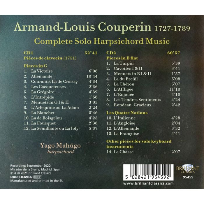Couperin: Complete Solo Harpsichord Music - slide-1