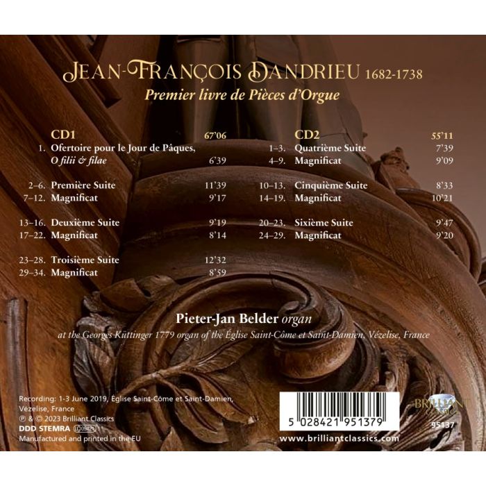 Dandrieu: Premier livre de Pièces d'Orgue - slide-1