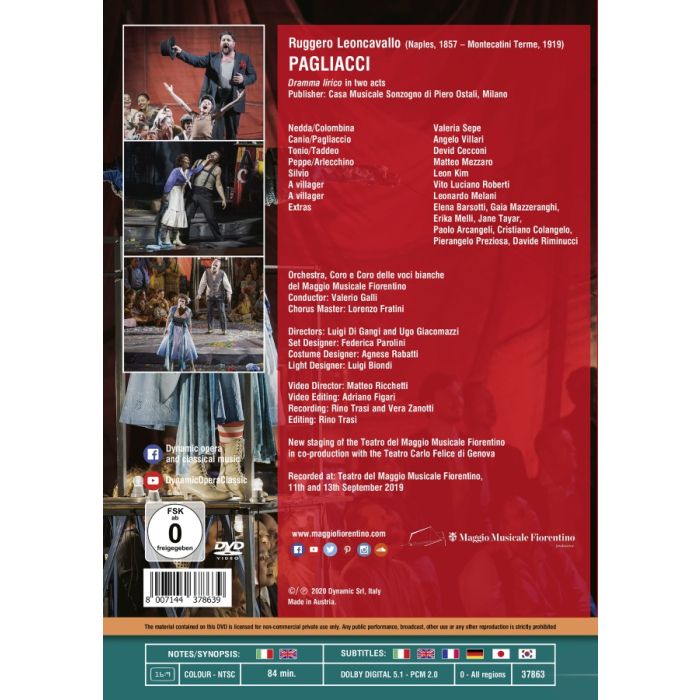 Leoncavallo: Pagliacci - slide-1