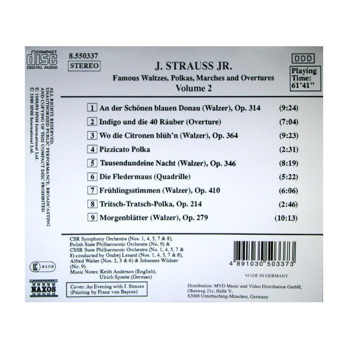 The Best of Johann.Strauss Jr. vol. 2 - slide-1