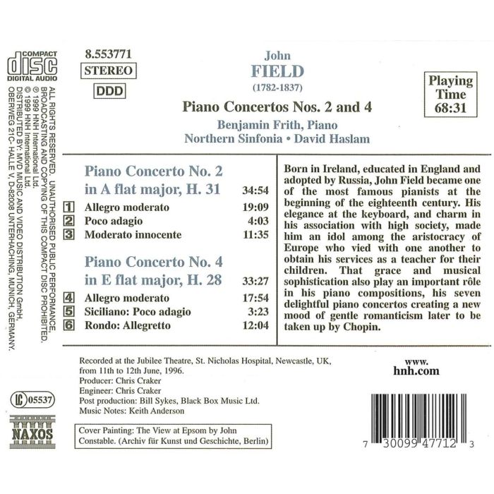 FIELD: Piano Concertos vol. 2 - slide-1