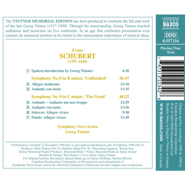 Schubert: Symphonies Nos. 8 and 9 - slide-1