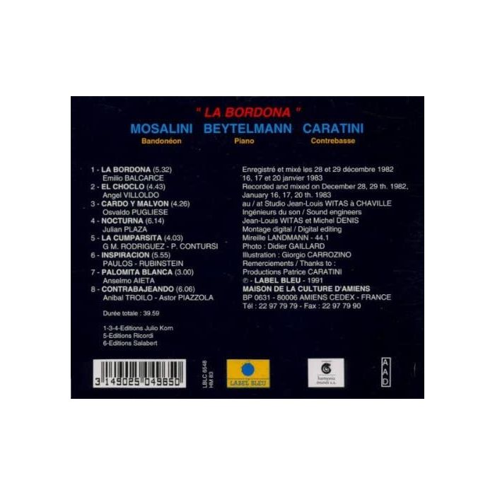 Beytelmann/ Caratini/ Mosalini: La Bordona - slide-1