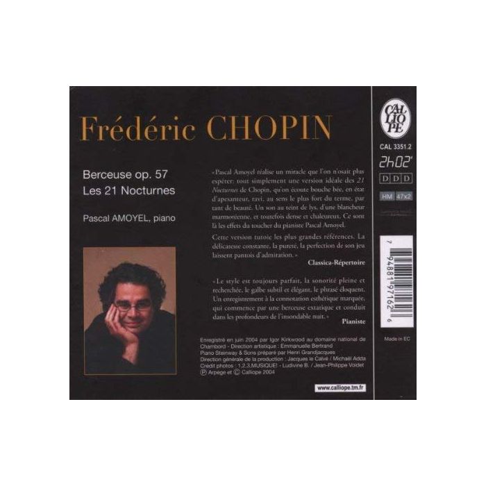 CHOPIN: Les 21 Nocturnes (2 CD) - slide-1