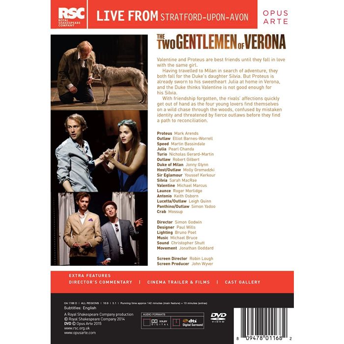 Shakespeare: Two Gentlemen of Verona - slide-1