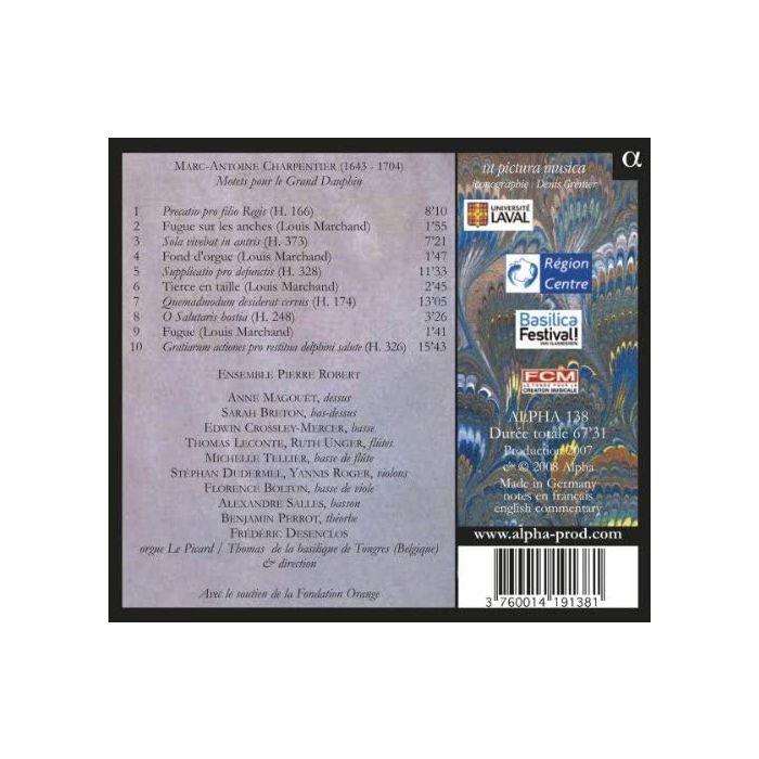 CHARPENTIER: Motets pour le Grand Dauphin - slide-1