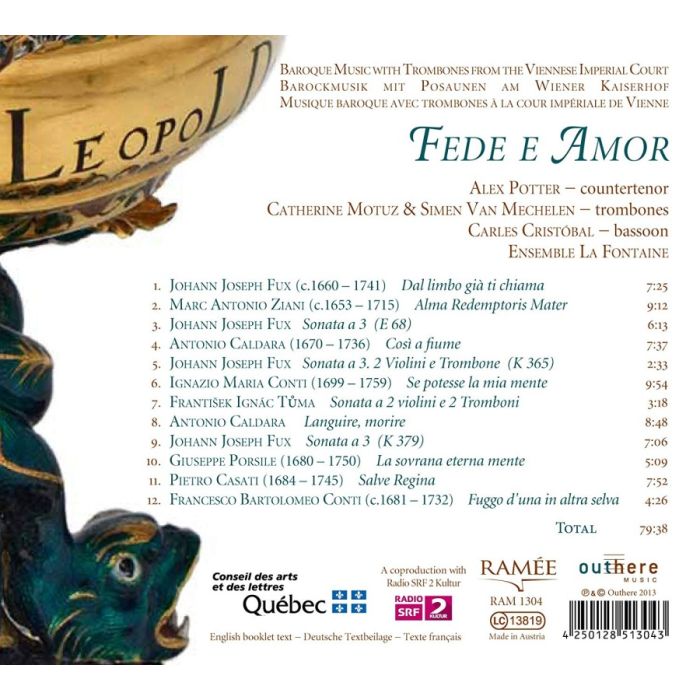 Fede e amor -  muzyka z cesarskiego dworu w barokowym Wiedniu - slide-1
