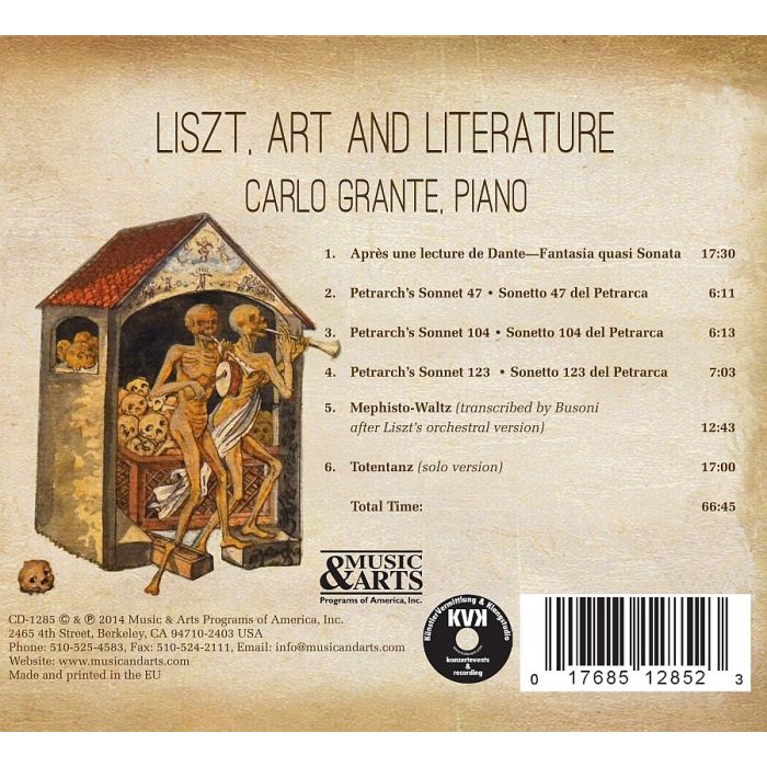 Liszt, Art & Literature - slide-1