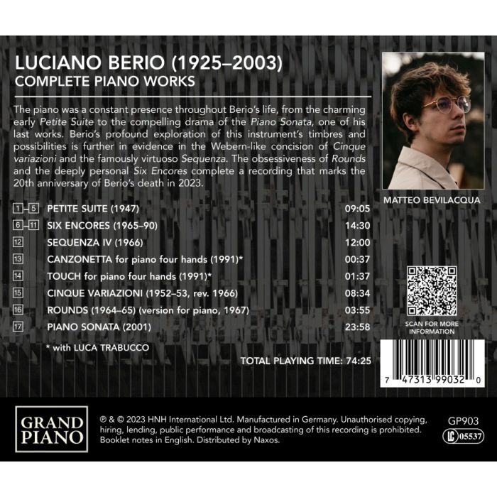 Berio: Complete Piano Works - slide-1