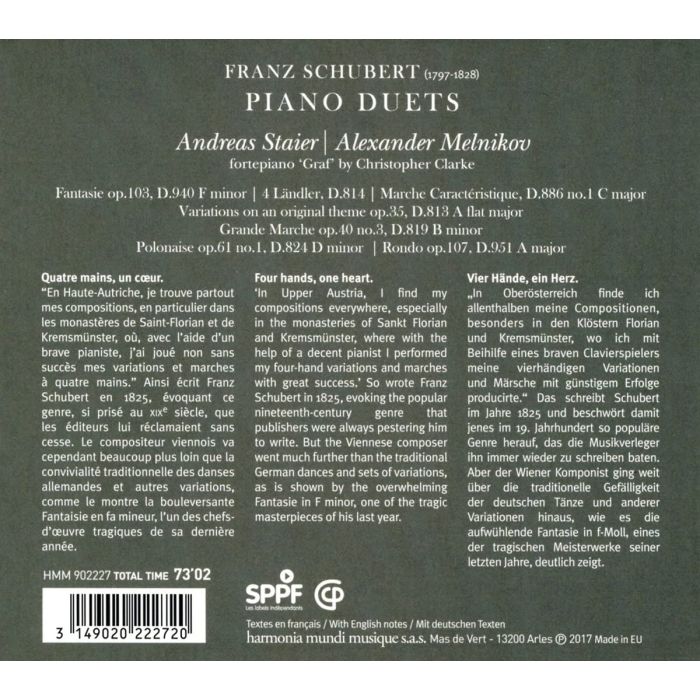 Schubert: Fantasie in F minor and other piano duets - slide-1