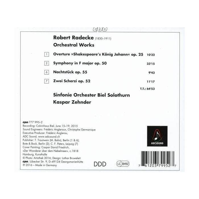 Radecke: Symphony op. 50,  Overture - slide-1