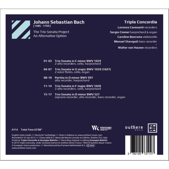 Bach: The Trio Sonata Project - slide-1