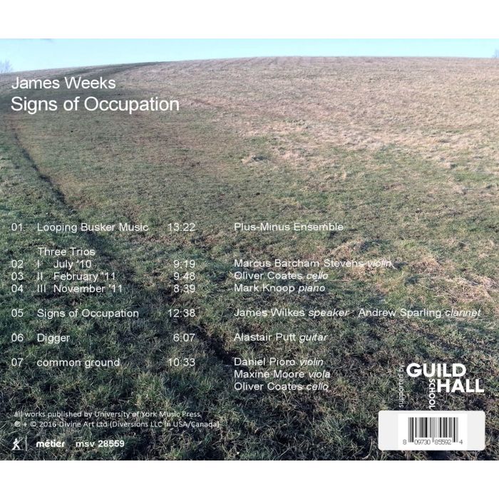 Weeks: Signs of Occupation - slide-1