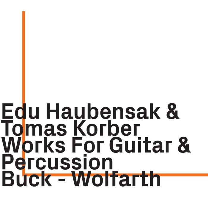 Haubensak / Korber – Works For Guitar & Percussion