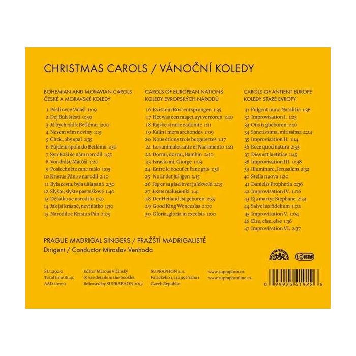 Christmas Carols - kolędy z Czech i Moraw oraz kolędy europejskie - slide-1