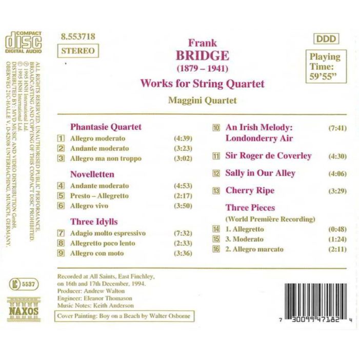 BRIDGE: Works for String Quartet - slide-1