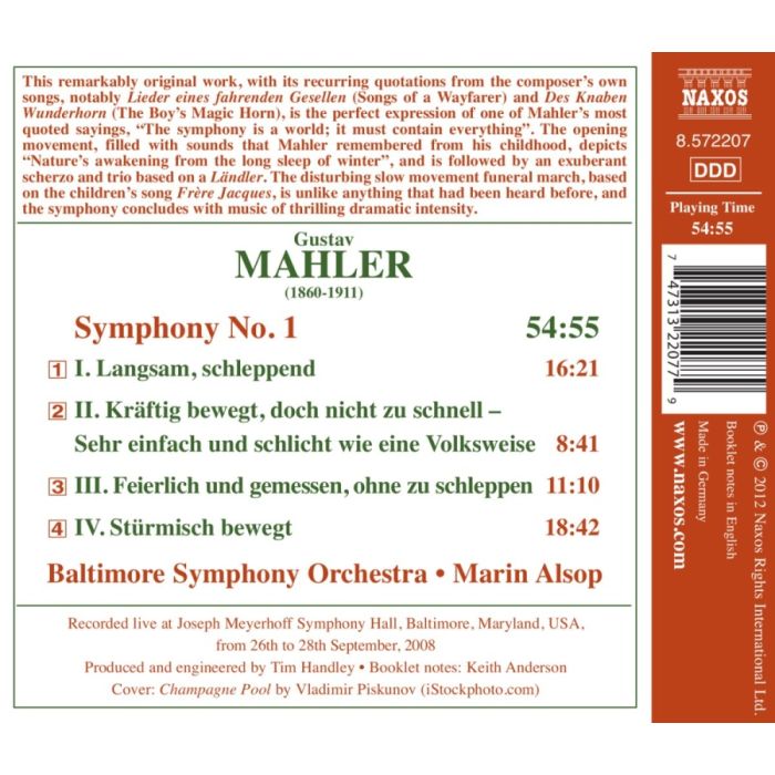 Mahler: Symphony No. 1 - slide-1