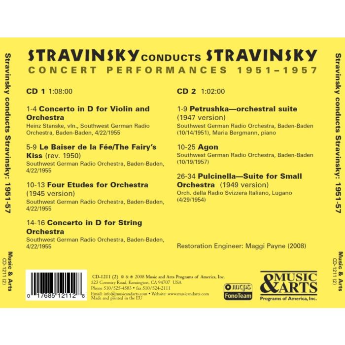 Stravinsky conducts Stravinsky 2 - slide-1