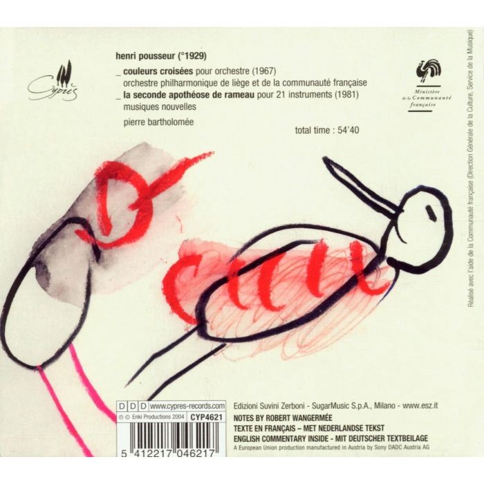 Pousseur: Couleurs croisées & La seconde apothéose de Rameau - slide-1