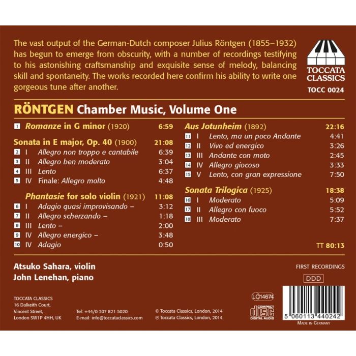 Röntgen: Chamber Music, Volume 1 - slide-1