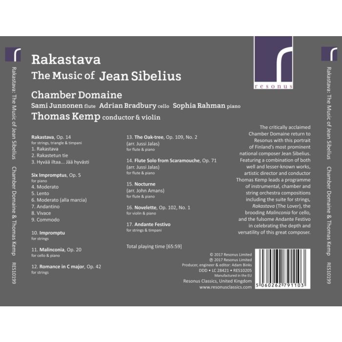 Rakastava - The Music of Jean Sibelius - slide-1