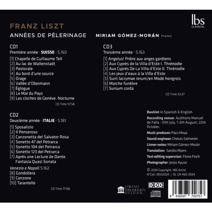 Liszt: Années de Pèlerinage - slide-1