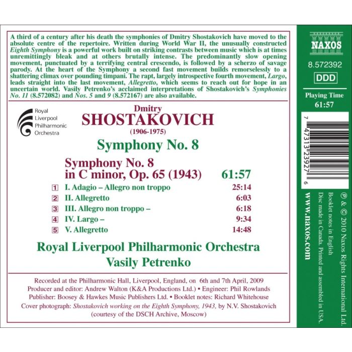 Shostakovich: Symphony No. 8 - slide-1