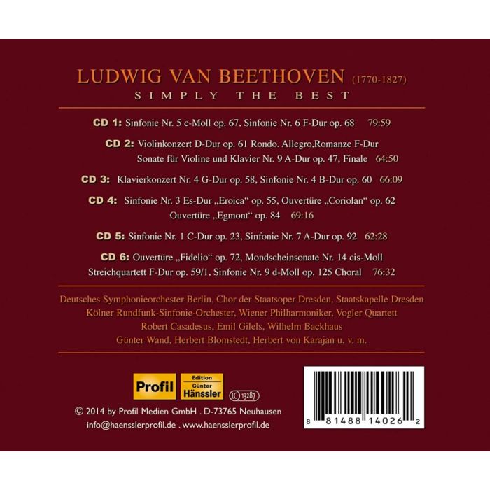 Simply the Best - symfonie, koncerty, uwertury, sonaty - slide-1