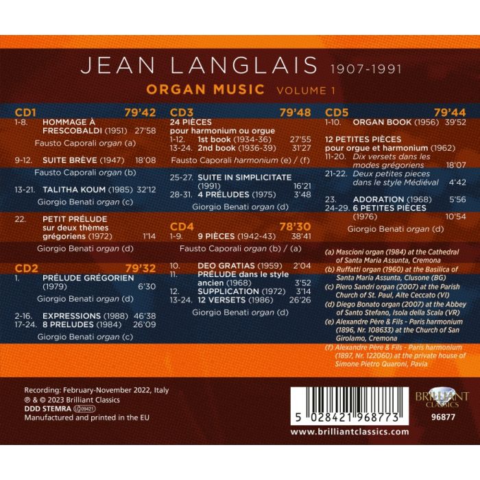 Langlais: Organ Music Vol. 1 - slide-1