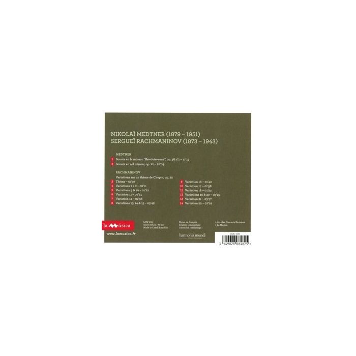 Rachmaninov & Medtner: Piano works - slide-1