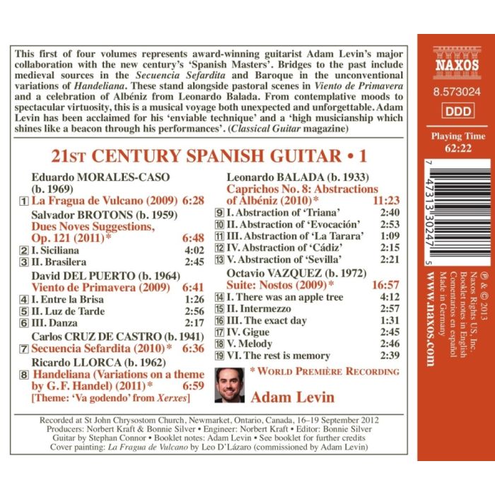 21st Century Spanish Guitar • 1 - Morales-Caso, Brotons, Del Puerto, ... - slide-1