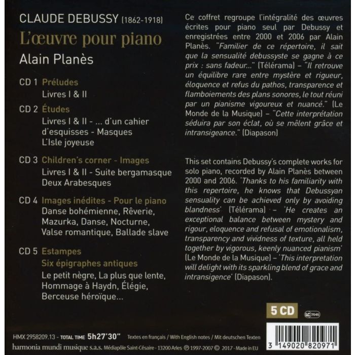 Debussy: Complete Piano Works - slide-1