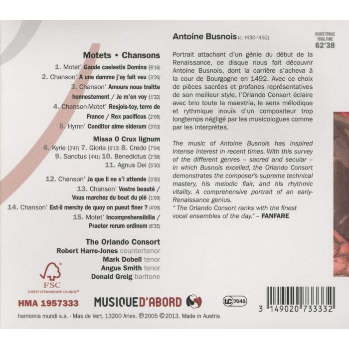 Busnois: Mass 'O Crux lignum' - slide-1