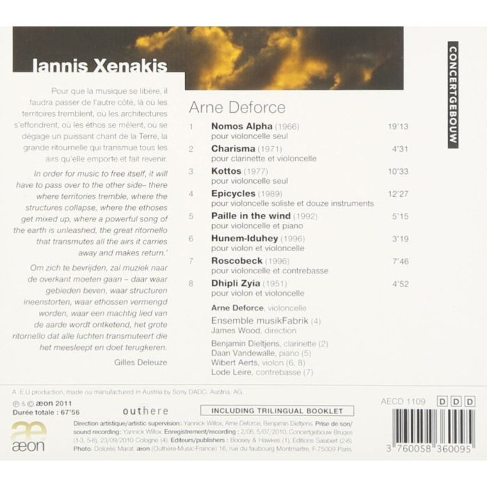 Xenakis: Complete Cello Works - slide-1