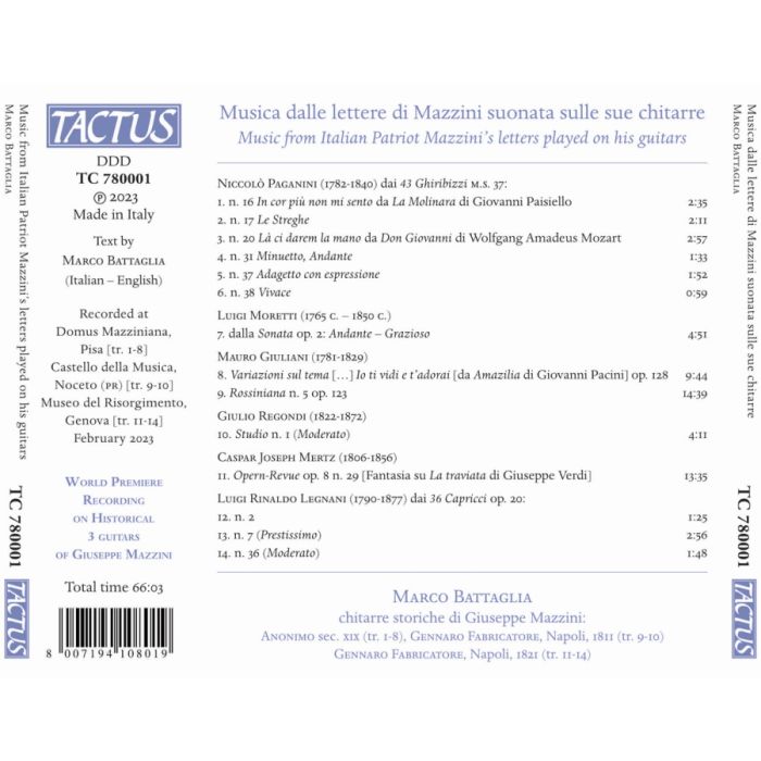 Mazzini’s Favourite Guitar Music - slide-1
