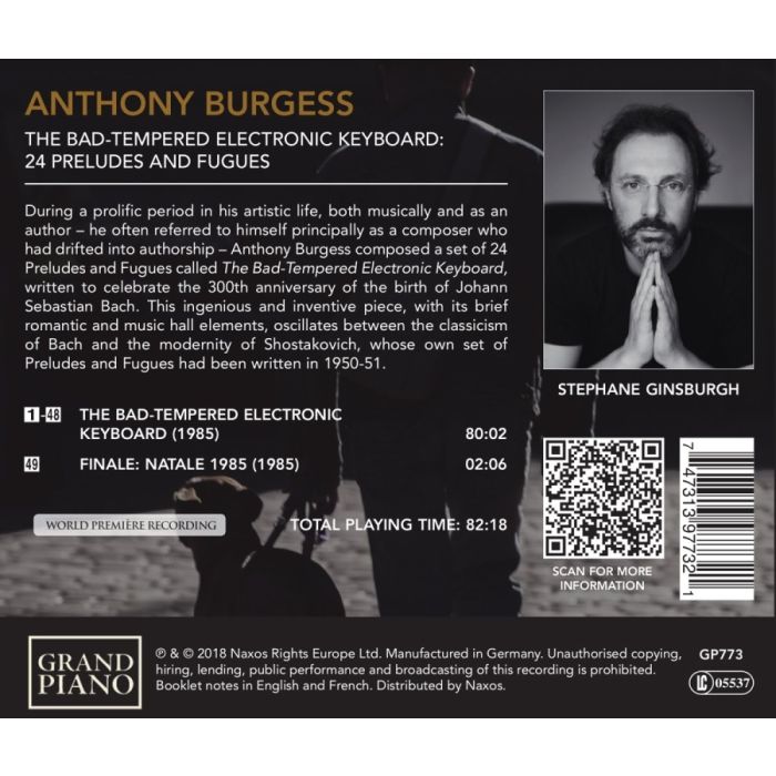 Burgess: The Bad-Tempered Electronic Keyboard - 24 Preludes and Fugues - slide-1