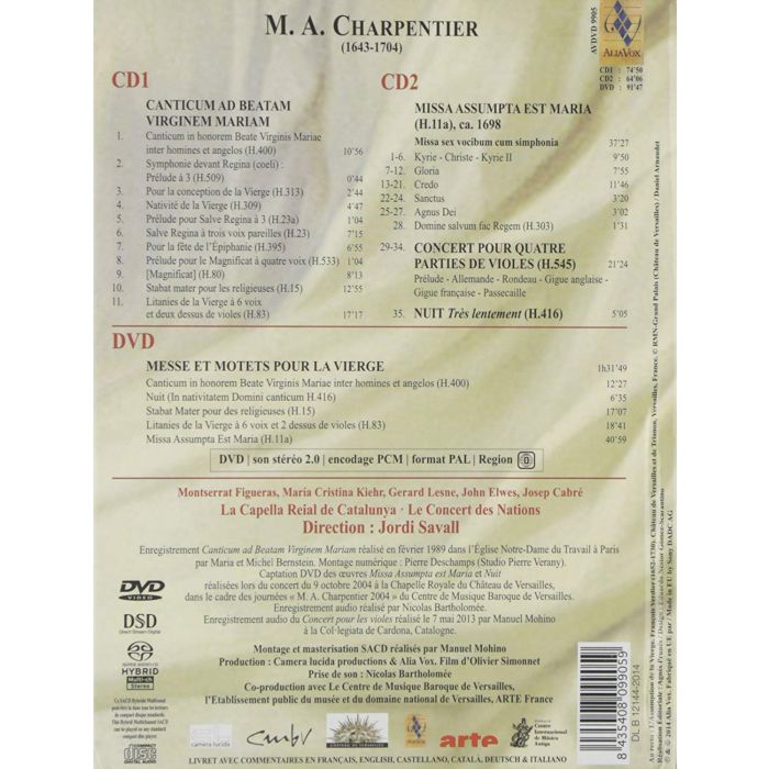 Charpentier: Canticum ( 2 SACD + DVD ) - slide-1