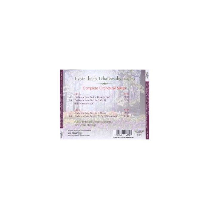 Tchaikovsky: Complete Orchestral Suites - slide-1