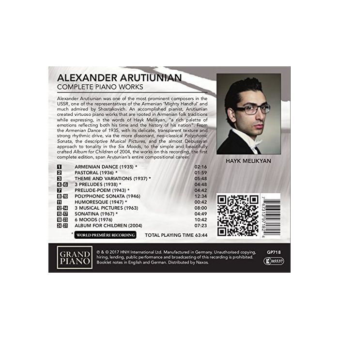 Arutiunian: Complete Piano Works - slide-1