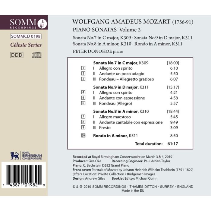 Mozart: Piano Sonatas Vol. 2 - slide-1