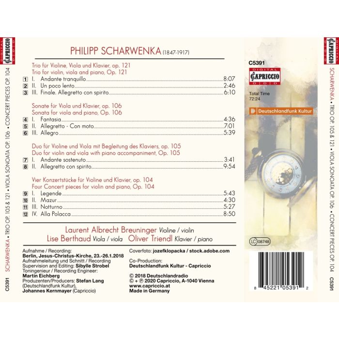 Scharwenka: Chamber Music - slide-1