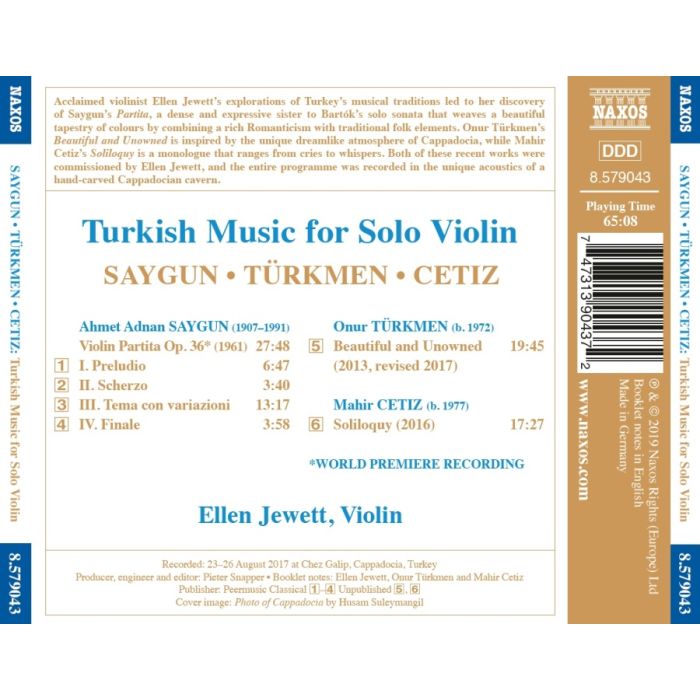 Turkish Music for Solo Violin - slide-1