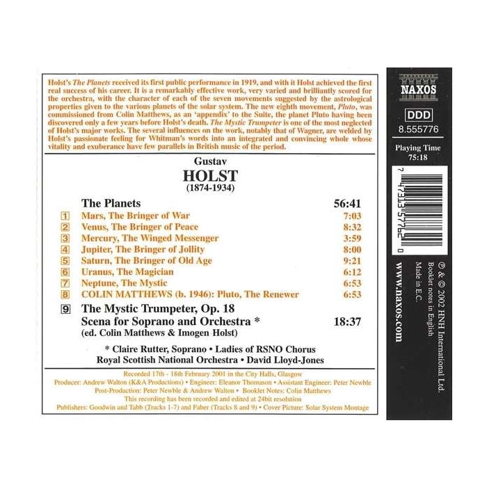Holst: The Planets - slide-1