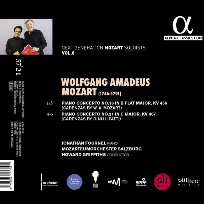 Mozart: Piano Concertos Nos. 18 & 21 - slide-1