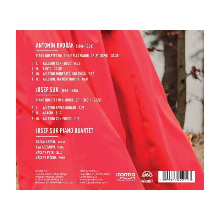 Dvorak & Suk, Josef: Piano Quartets - slide-1