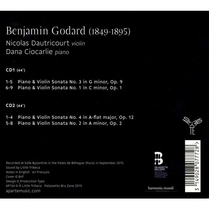 Godard: Sonates pour violon & piano - slide-1
